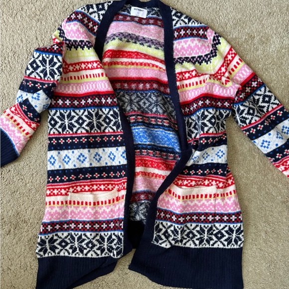 Old Navy Sweaters - Old Navy Multicolor Patterned Women's Cardigan